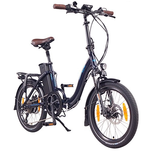 Elektrofahrräder : NCM Paris+ 20” E-Bike, E-Faltrad, 36V 19Ah 684Wh Dunkel Blau