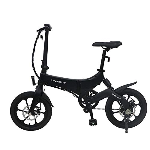 Elektrofahrräder : ONEBOT Elektrische Fahrrad Elektrofahrrad für Erwachsene Mädchen Jugendliche Erwachsene Elektrofahrrad - Schwarz