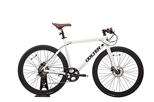Elektrofahrräder : Oolter Torm E-Bike für Herren 28'' - Elektrische Fahrrad für Erwachsene. Elektrofahrrad mit 9 Gänge, 36V 7Ah Akku