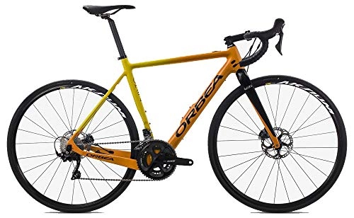 Elektrofahrräder : ORBEA Road Gain M30 2019 E-Bike, Rahmengre:L, Farbe:Orange-Gelb