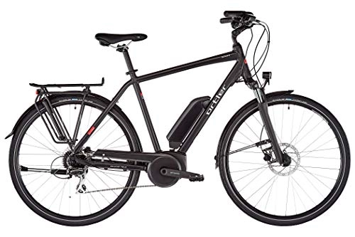 Elektrofahrräder : Ortler Bergen Black matt Rahmenhöhe 60cm 2020 E-Trekkingrad