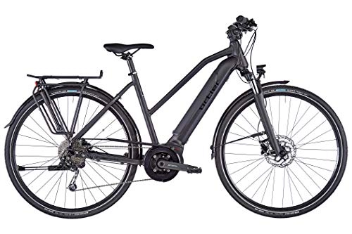 Elektrofahrräder : Ortler Bozen Performance Powertube Trapez Black matt Rahmenhhe 45cm 2020 E-Trekkingrad