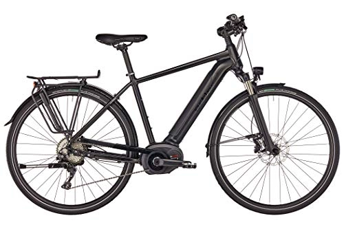 Elektrofahrräder : Ortler Bozen Premium Powertube Herren Black matt Rahmenhöhe 50cm 2019 E-Trekkingrad