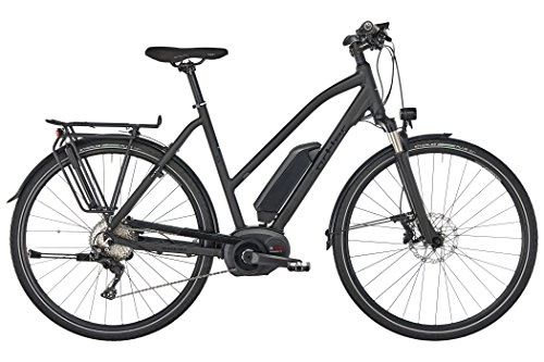 Elektrofahrräder : Ortler Bozen Premium Trapez schwarz matt Rahmenhhe 45cm 2018 E-Trekkingrad