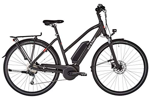 Elektrofahrräder : Ortler Bozen Trapez Damen Black matt Rahmenhöhe 50cm 2019 E-Trekkingrad
