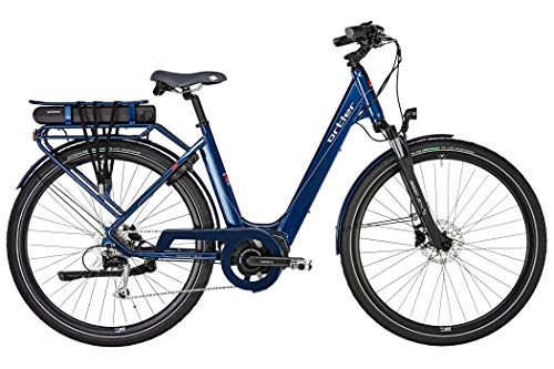 Elektrofahrräder : Ortler Montana Damen blau Rahmenhhe 50cm 2019 E-Trekkingrad