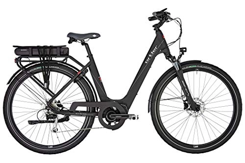 Elektrofahrräder : Ortler Montana Damen schwarz matt Rahmenhhe 55cm 2019 E-Trekkingrad
