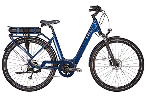 Elektrofahrräder : Ortler Montana Eco blau Rahmenhöhe 50cm 2019 E-Trekkingrad