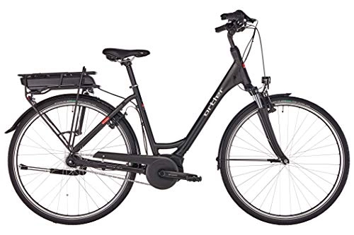 Elektrofahrräder : Ortler Wien Damen Wave Black matt Rahmenhhe 55cm 2019 E-Trekkingrad