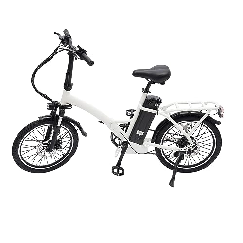 Elektrofahrräder : PIOJNYEN E-Bike 20" E-Mountainbike E-Fahrrad 250W 36V / 7, 8AH Akku Scheibenbremse 7 Gang Elektrofahrrad für Mädchen Jungen Herren und Damen
