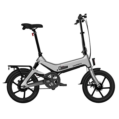 Elektrofahrräder : presentimer 16"faltbares elektrisches Fahrrad - eingebautes Lithium-Batterie-Fahrrad 36V 7.5Ah elektrisches Fahrrad