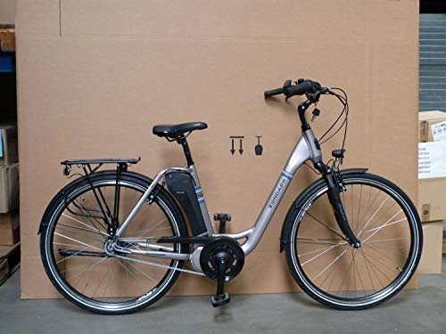 Elektrofahrräder : Prophete Alu City Damen E-Bike Green 5.0 Mittelmotor Elektro Fahrrad B-Ware