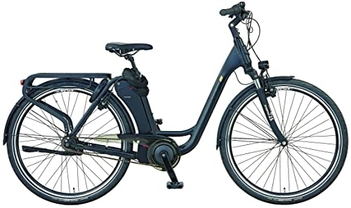 Elektrofahrräder : Prophete City E-Bike Geniesser, für Damen und Herren, Elektrofahrrad 28", Pedelec mit AEG ComfortDrive C, Mittelmotor, Farbe schwarz