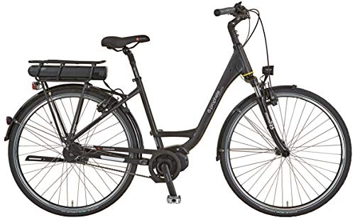 Elektrofahrräder : Prophete Damen E-Bike Navigator Premium 28 Zoll, RH 50 Elektrofahrrad dunkelblau matt M