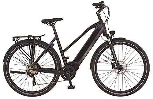 Elektrofahrräder : Prophete Damen ENTDECKER 20.ETT.20 Trekking E-Bike 28" AEG ComfortDrive, schwarz, RH 52