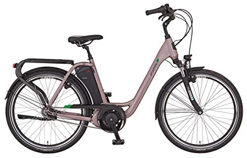 Elektrofahrräder : Prophete Damen GENIESSER e9.7 City E-Bike 26" Elektrofahrrad grau matt RH 46 cm