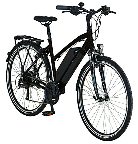 Elektrofahrräder : Prophete E-Bike, 28", Entdecker e8.6, Hinterradmotor, 36V, 250W, max.30 Nm, SHIMANO 24-Gang Kettenschaltung, AEG Downtube-Akku, Lithium-Ionen, 36V, 10, 4Ah (374Wh), Alu-Trekking-Premium-Rahmen