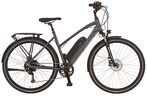 Elektrofahrräder : Prophete E-Bike Entdecker für Damen und Herren, Trekking Elektrofahrrad 28", BLAUPUNKT Hinterrad-Motor, 8-Gang, RH 50 cm