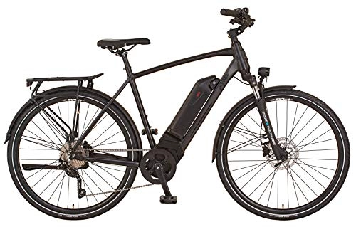 Elektrofahrräder : Prophete Herren ENTDECKER 20.ETT.30 Trekking E-Bike 28" AEG ComfortDrive, schwarz, RH 55