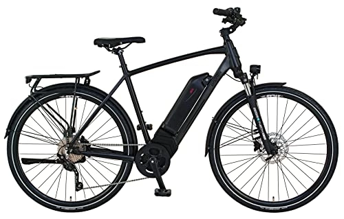 Elektrofahrräder : Prophete Unisex – Erwachsene ENTDECKER 22.ETT.30 Trekking E-Bike 28" AEG ComfortDrive, schwarz, Zoll