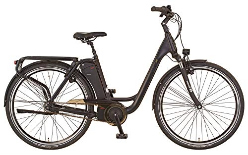 Elektrofahrräder : Prophete Unisex – Erwachsene GENIESSER 20.ETC.10 City E-Bike 28" AEG ComfortDrive C, schwarz, RH 49