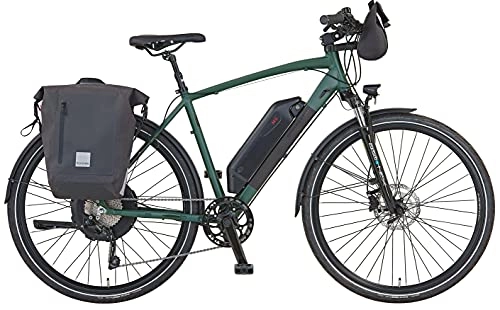 Elektrofahrräder : Prophete Unisex – Erwachsene ROPHETE E-Bike ENTDECKER eT300 28" He RH52, olivgrün