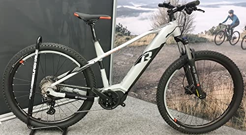 Elektrofahrräder : R Raymon HardRay E 6.0 630Wh Yamaha Elektro Mountain Bike 2022 (27.5" M / 45cm, Grey / Black / B. Red)