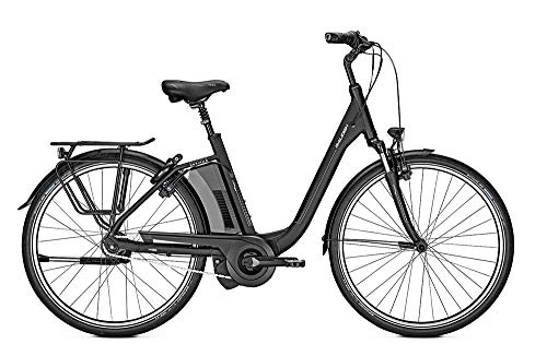 Elektrofahrräder : RALEIGH Boston 8 Freilauf 17, 5Ah E-Bike Cityrad magicblack matt 2019 RH 50 cm / 28 Zoll
