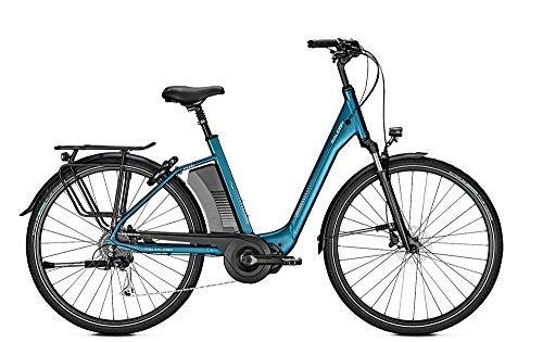 Elektrofahrräder : RALEIGH Corby 9 Freilauf 17, 5Ah Einrohr E-Bike Cityrad Elektrofahrrad navyblue matt 2020 RH 55 cm / 28 Zoll
