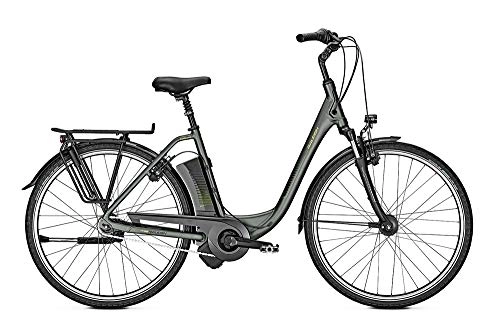 Elektrofahrräder : RALEIGH Dover 7 HS Freilauf 14, 5Ah E-Bike Cityrad Elektrofahrrad cumberlandgrey matt 2019 RH 55 cm / 28 Zoll