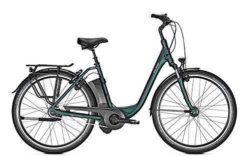 Elektrofahrräder : RALEIGH Dover XXL Rcktritt 17Ah Einrohr E-Bike Cityrad kombugreen matt 2019 RH 55 cm / 28 Zoll