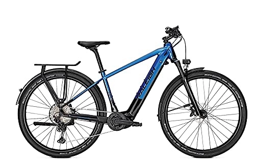 Elektrofahrräder : Raleigh Dundee 12 Herren E-Bike 625Wh E-Trekkingrad pacificblue / magicblack Glossy / RH 52 cm / 29 Zoll