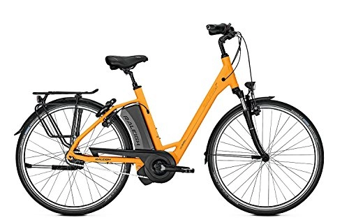 Elektrofahrräder : RALEIGH E-Bike Boston 8R HS 8G Wave Rcktritt 13 Ah orangematt 28', Rahmenhhen:45, Farben:orangematt