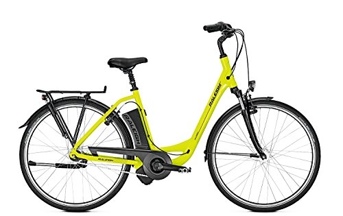Elektrofahrräder : RALEIGH E-Bike Dover 7R Hs 7G Wave Rcktritt 11 Ah Green 28', Farben:Green, Rahmenhhen:55