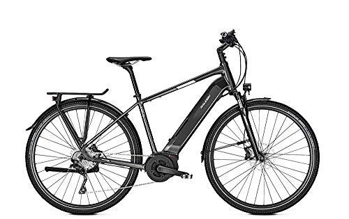 Elektrofahrräder : RALEIGH Kent 10 Freilauf 17, 4Ah Herren E-Bike E-Trekking Elektrofahrrad diamondblack Glossy 2020 RH 58 cm / 28 Zoll