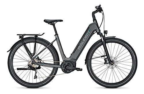 Elektrofahrräder : Raleigh Kent 10 XXL Bosch Elektro Fahrrad 2021 (28" Wave XL / 58cm, Granitegrey Matt (Wave))