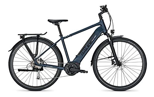 Elektrofahrräder : Raleigh Kent 9 500Wh Bosch Elektro Trekking Bike 2022 (28" Herren Diamant L / 53cm, Sydneyblue Matt (Herren))