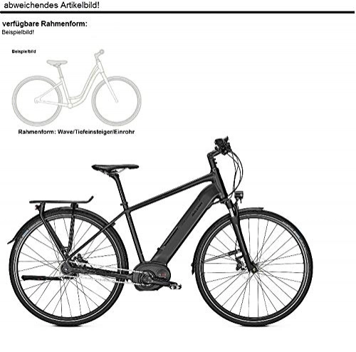 Elektrofahrräder : RALEIGH Kent Premium Bosch Elektro Fahrrad 2019 (28" Wave L / 53cm, Magicblack matt (Wave))
