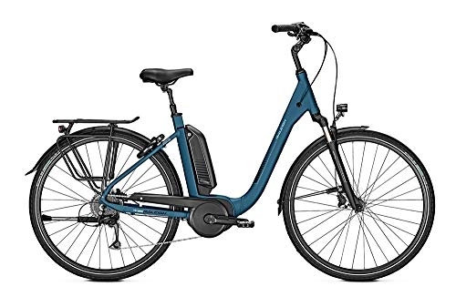 Elektrofahrräder : RALEIGH Kingston 9 Freilauf 13, 4Ah E-Bike Cityrad Elektrofahrrad horizonblue matt 2019 RH 50 cm / 28 Zoll
