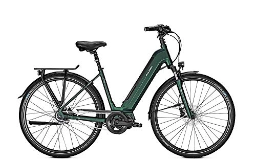 Elektrofahrräder : RALEIGH Sheffield 8 Rücktritt 15Ah Einrohr E-Bike Cityrad Elektrofahrrad kombugreen matt 2020 RH 43 cm / 28 Zoll