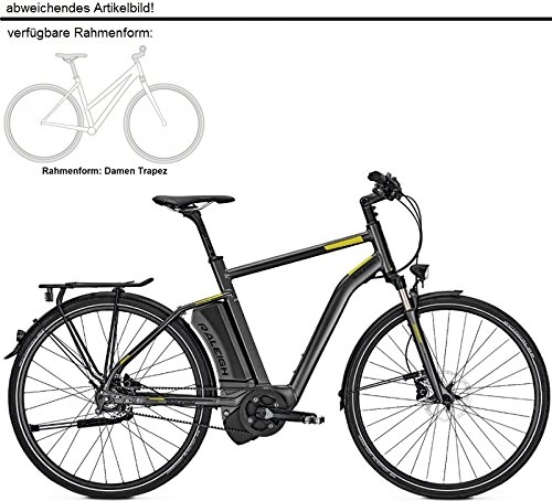 Elektrofahrräder : RALEIGH Stoker 8 Premium Impulse Elektro Fahrrad 2018 (28" Damen Trapez 50cm, diamondblack matt)