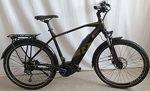 Elektrofahrräder : RAYMON Crossray E 4.0 27.5'' Pedelec E-Bike Trekking Fahrrad schwarz / grün 2021: Größe: 60 cm / XXL