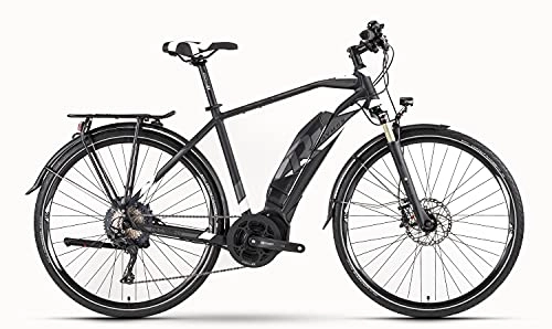 Elektrofahrräder : RAYMON E-Tourray 5.5 Pedelec E-Bike Trekking Fahrrad grau / weiß 2019: Größe: 52cm