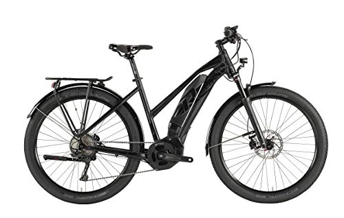 Elektrofahrräder : RAYMON E-Tourray 7.0 Damen Pedelec E-Bike Trekking Fahrrad schwarz 2019: Größe: 48cm