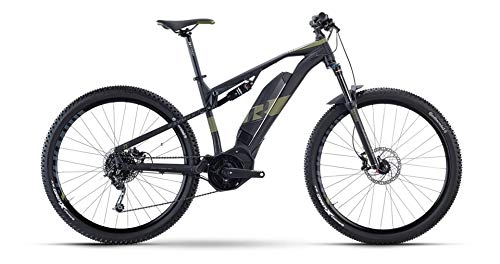 Elektrofahrräder : RAYMON Fullray E-Nine 5.0 29'' Pedelec E-Bike MTB schwarz 2021: Größe: 46 cm / M