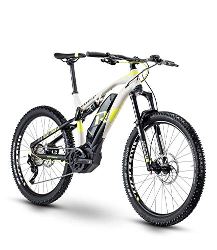 Elektrofahrräder : RAYMON Fullray E-Seven 5.0 27.5'' Pedelec E-Bike MTB grau / grÃŒn 2020: Größe: 44 cm