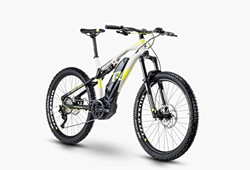 Elektrofahrräder : RAYMON Fullray E-Seven 5.0 27.5'' Pedelec E-Bike MTB grau / grün 2020: Größe: 44 cm