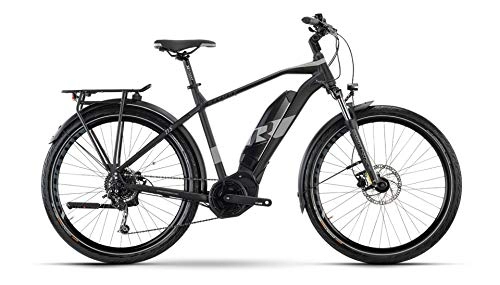 Elektrofahrräder : RAYMON Tourray E 3.0 Pedelec E-Bike Trekking Fahrrad schwarz / grau 2021: Größe: 56 cm / L