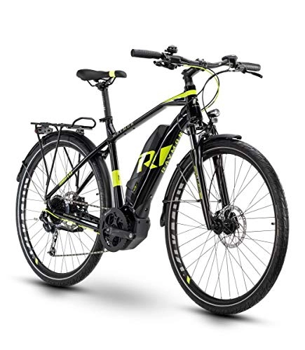 Elektrofahrräder : RAYMON Tourray E 4.0 Pedelec E-Bike Trekking Fahrrad schwarz / grÃŒn 2020: Größe: 60 cm