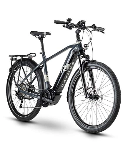 Elektrofahrräder : RAYMON Tourray E 7.0 Pedelec E-Bike Trekking Fahrrad grau 2020: Größe: 48 cm